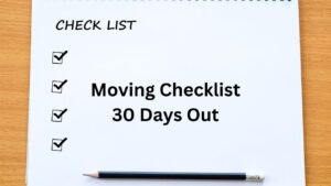 Moving Checklist 30 Days Out: Complete Preparation Guide for UAE